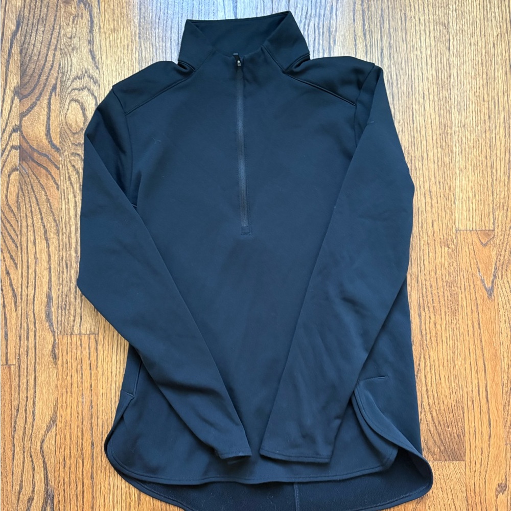 Nike black running top